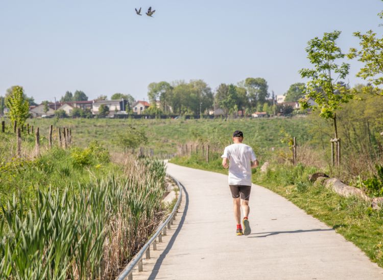 Parc Fosse-Maussoin - Coureur