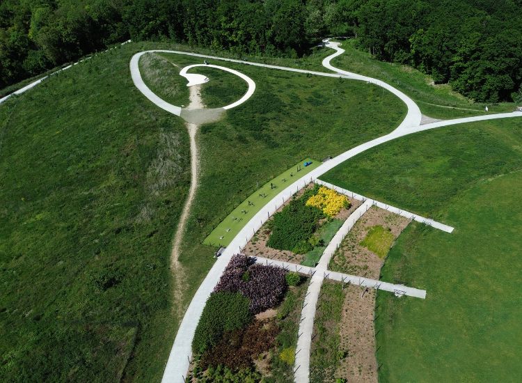 Parc Fosse-Maussoin - Belvédère et aire de Fitness