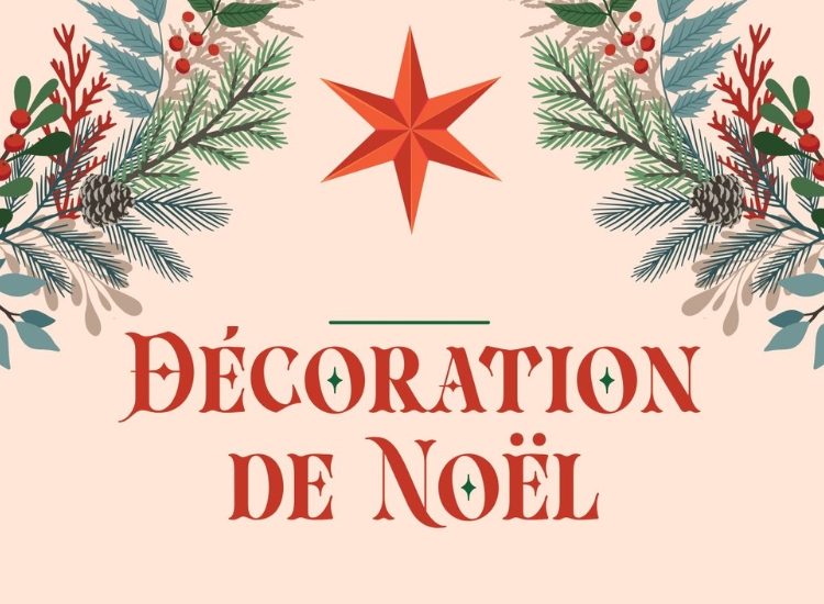 Création de décorations hivernales