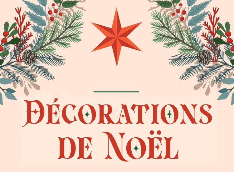 Création de décorations hivernales