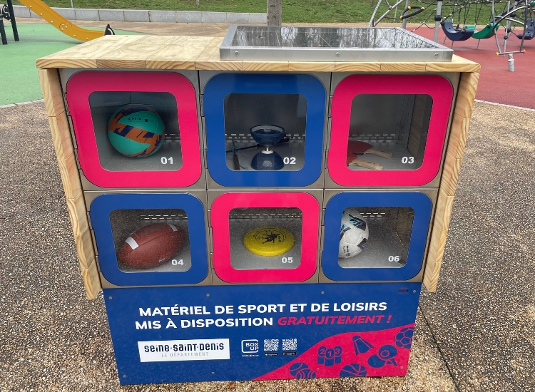 Nouveau : du matériel sportif en libre accès