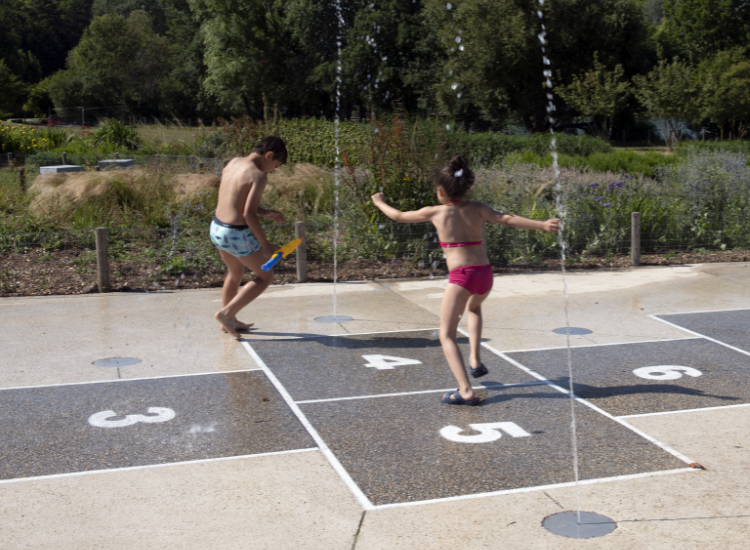 Les jeux d’eau bientôt de retour